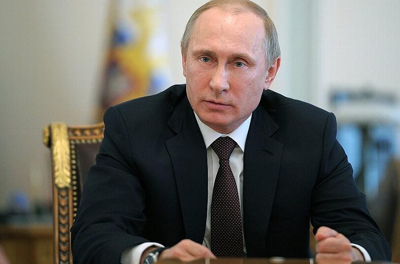 Mehr Gehalt per Dekret: der russische Präsident Wladimir Putin.