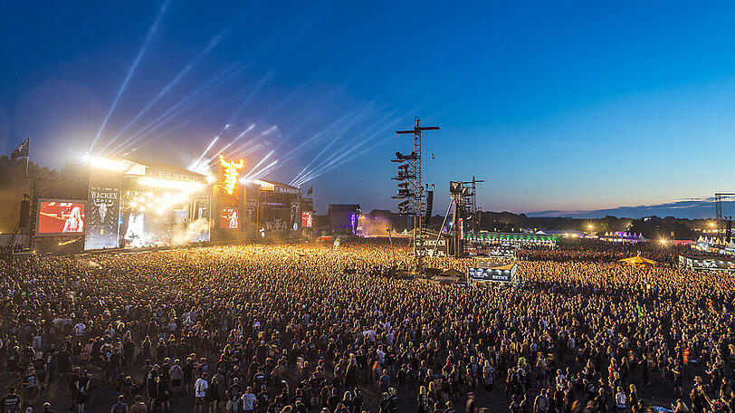 Beim Wacken Open Air kommen auch in diesem Jahr wieder die ganz großen Kracher der Metalwelt