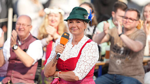 "ZDF-Fernsehgarten"-Moderatorin Andrea Kiewel verrät ein großes Geheimnis.