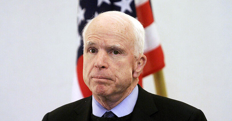 Sorge um Senator McCain: Der Tumor wurde bei einem Routine-Eingriff entdeckt.