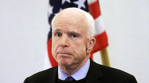 Sorge um Senator McCain: Der Tumor wurde bei einem Routine-Eingriff entdeckt.