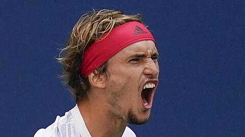 Alexander Zverev erreichte erstmals das Halbfinale der US Open.