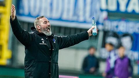 Musste mit dem HSV einen weiteren Rückschlag im Aufstiegskampf hinnehmen: Tim Walter.