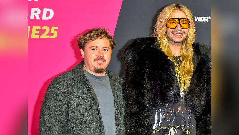 Bill Kaulitz verfolgt die Fortschritte von Gustav Sch&auml;fer (l.) bei "Let's Dance" nur sporadisch.