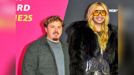 Bill Kaulitz verfolgt die Fortschritte von Gustav Sch&auml;fer (l.) bei "Let's Dance" nur sporadisch.