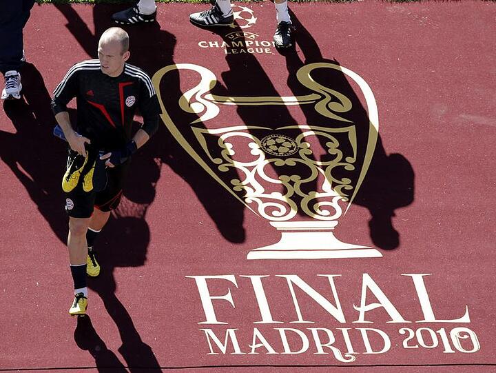 Das Champions-League-Finale 2010 in Madrid