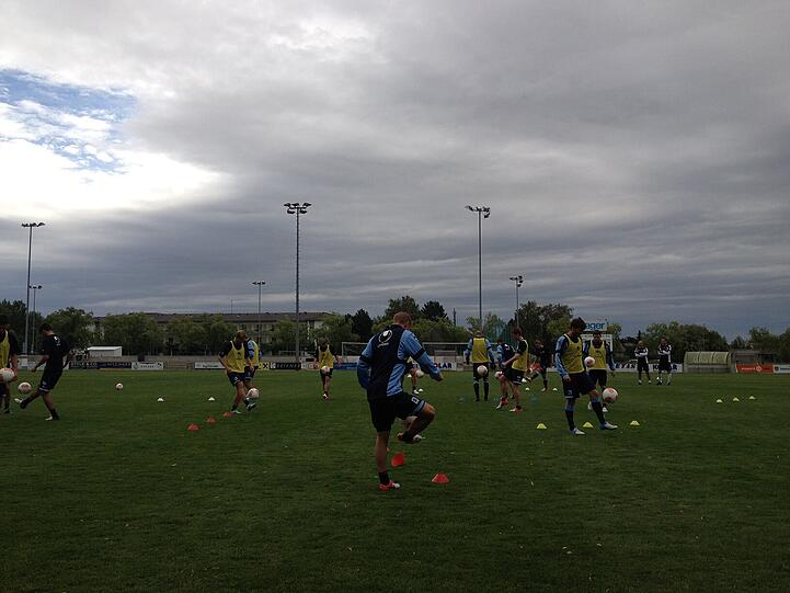 Die Löwen im Trainingslager - die Bilder vom zweiten Tag in Neusiedl am See