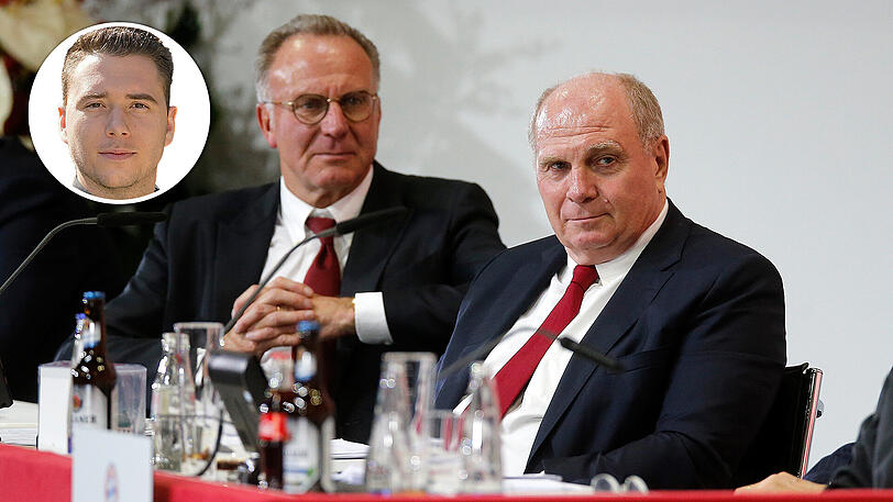 Thomas Tuchel sagt den Bayern ab - jetzt müssen sich Karl-Heinz Rummenigge (l.) und Uli Hoeneß nach einer anderen Alternative umsehen.