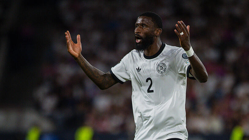 Bisher kein Abwehrboss: DFB-Verteidiger Antonio Rüdiger. Bisher kein Abwehrboss: DFB-Verteidiger Antonio Rüdiger.