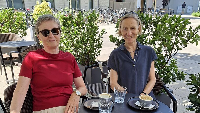Josefine und Dorothea treffen sich in Pasing h&auml;ufig zum Ratschen. Sie sch&auml;tzen die Vielfalt, w&uuml;rden sich aber noch ein Wiener Kaffeehaus w&uuml;nschen.