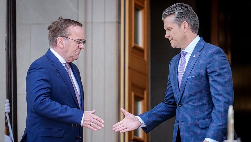 Boris Pistorius und Pete Hegseth