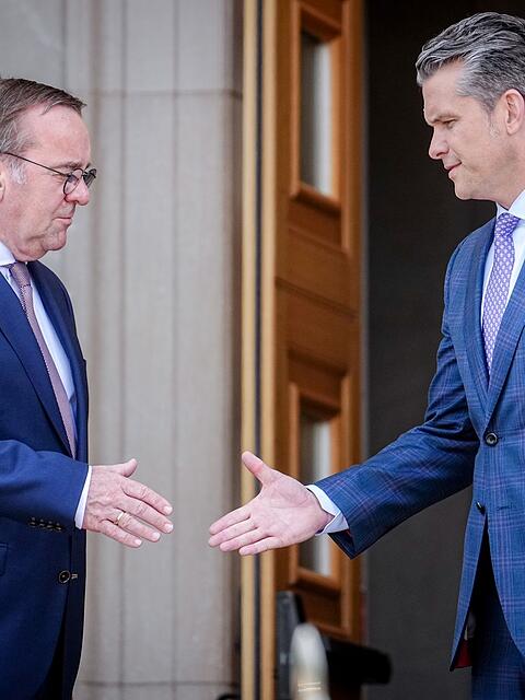 Boris Pistorius und Pete Hegseth