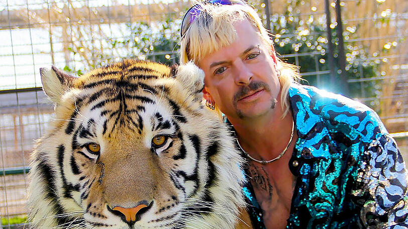 Joe Exotic hat große Hoffnungen in Donald Trump gesetzt.