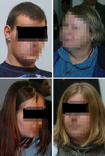 Die Familie des Landwirts