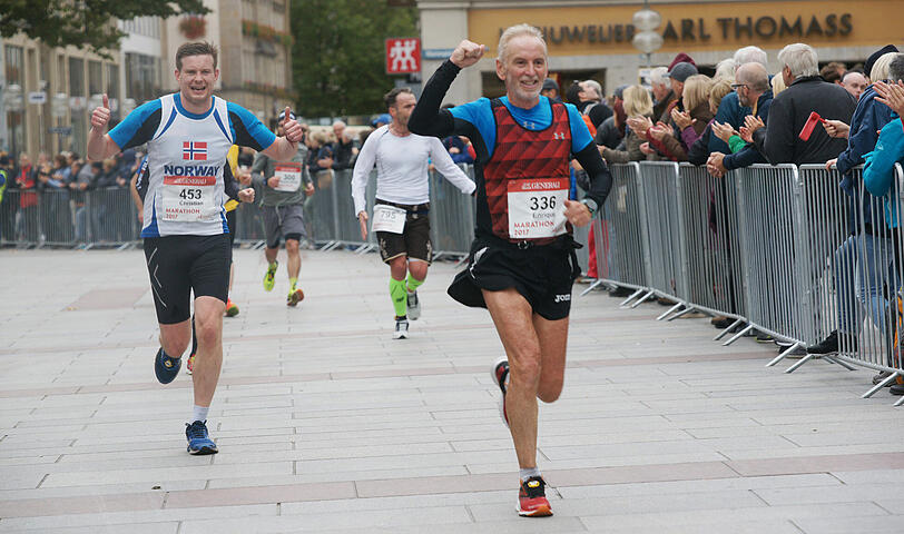 Die Münchner Innenstadt wurde am Sonntag zur Marathon-Strecke.