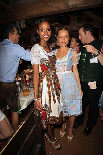 Sara Nuru und Annemarie Warnkross