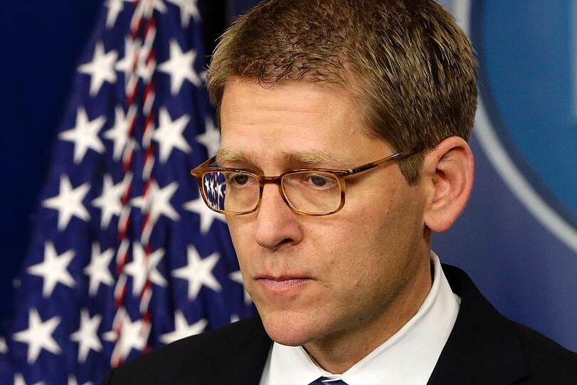 Pressesprecher Jay Carney im Weißen Haus