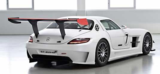 Scharfes Teil: der SLS AMG GT3 mit 600 PS.