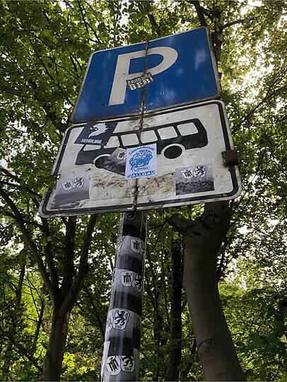 Blaues Revier in Giesing.