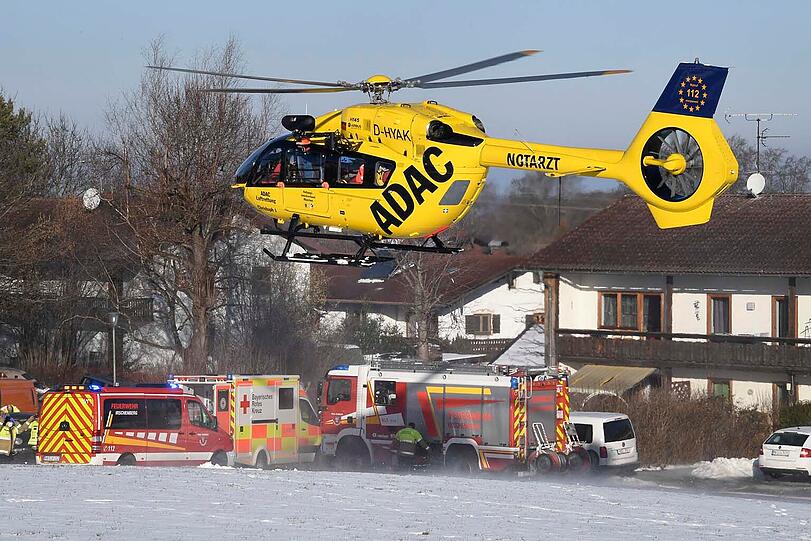 Die Fünfjährige wurde mit einem Rettungshubschrauber in eine Münchner Klinik gebracht. Dort erlag sie ihren Verletzungen.