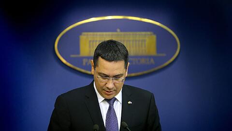 Victor Ponta kündigte am Mittwoch überraschend seinen Rücktritt an.