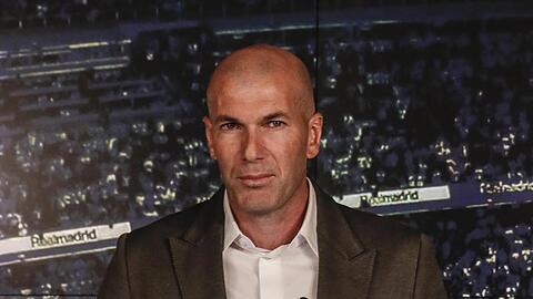 Nach rund neun Monaten wieder zurück: Zinedine Zidane ersetzt bei Real Madrid Trainer Santiago Solari.