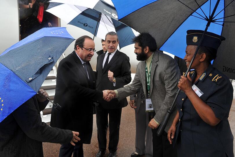 Der Französische Präsident Francois Hollande.