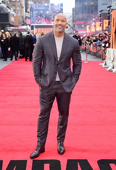 Platz 5:  Dwayne "The Rock" Johnson (124 Millionen US-Dollar)