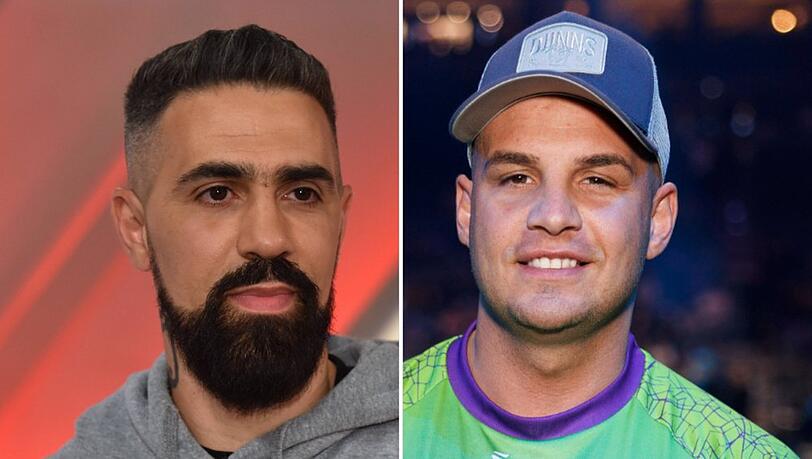 Bushido und Pietro Lombardi (re.) sind offenbar bez&uuml;glich "DSDS" aktuell unterschiedlicher Meinung.