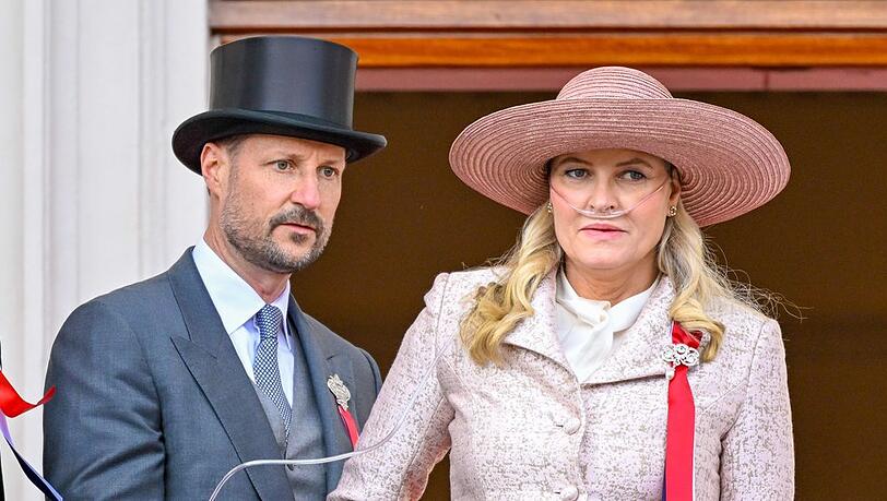 Mette-Marit war im Krankenhaus.