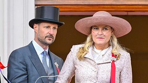 Mette-Marit war im Krankenhaus.