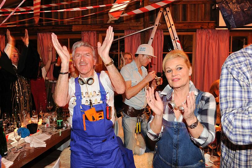 Woody Holzknecht und Frau Katharina.