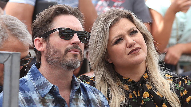 Brandon Blackstock und Kelly Clarkson auf einem Event vor der Corona-Krise.