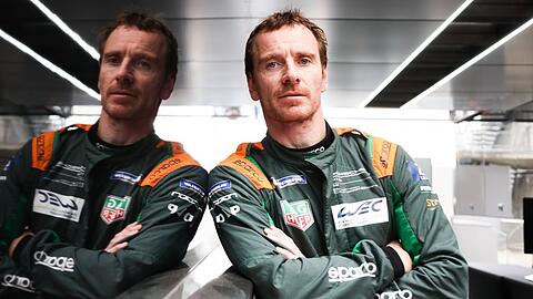 Michael Fassbender startet beim 24-Stunden-Rennen von Le Mans.