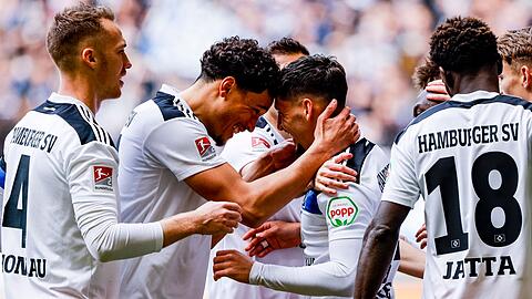 Der HSV feierte einen Heimsieg gegen Nürnberg.
