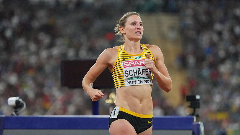 Die deutsche Leichtathletin Carolin Schäfer.