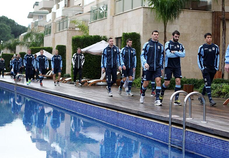 Die Bilder vom zweiten Trainingstag der Münchner Löwen in Belek.