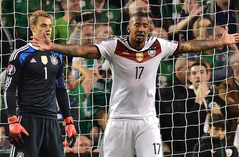 Ratlos gegen Georgien: Nach dem Spiel redete Jerome Boateng Klartext.