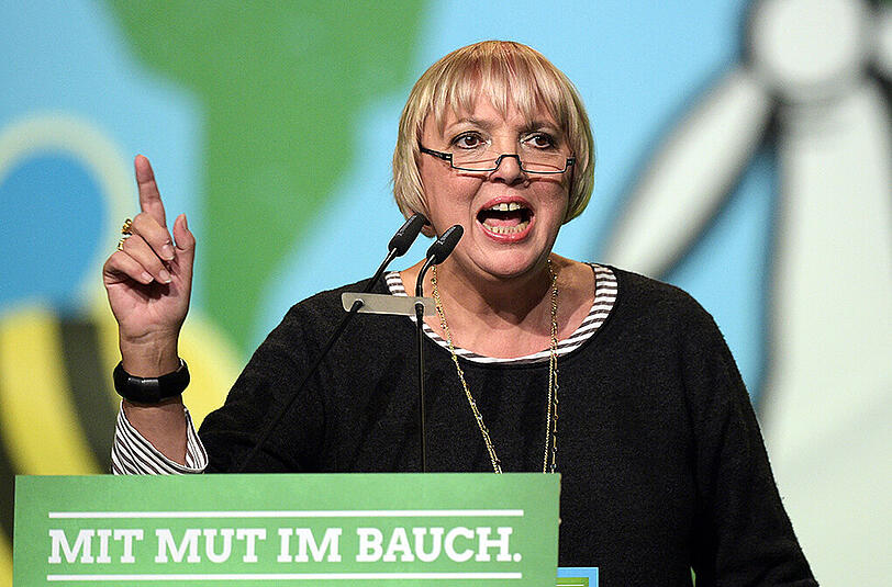 Claudia Roth ist zum fünften Mal in Folge die Spitzenkandidatin auf Landesebene.