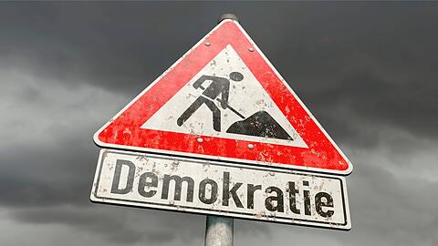 Die deutsche Demokratie scheint immer mehr zur Baustelle zu werden.