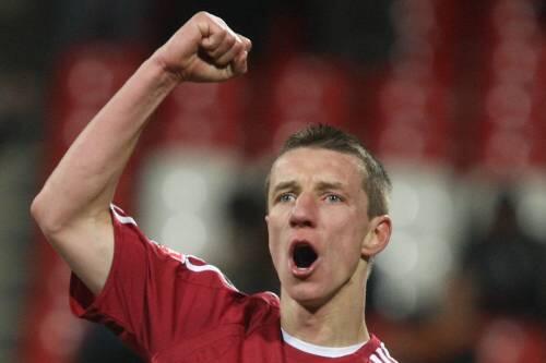 Drei Mal jubelte Marek Mintal als Torschütze beim 12:0-Sieg gegen den 1. FC Sand.
