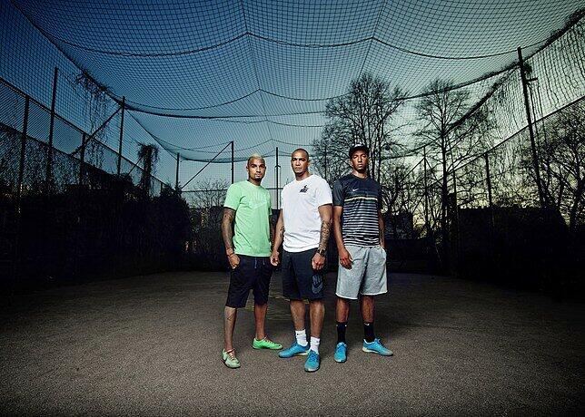 Jérôme, Kevin-Prince und George Boateng