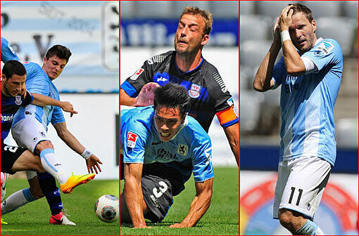 Erster Saisonsieg beim ersten Heimspiel: Die Löwen besiegen den FSV Frankfurt durch ein Last-Minute-Tor von Moritz Stoppelkamp. Die 1860-Spieler in der Einzelkritik.