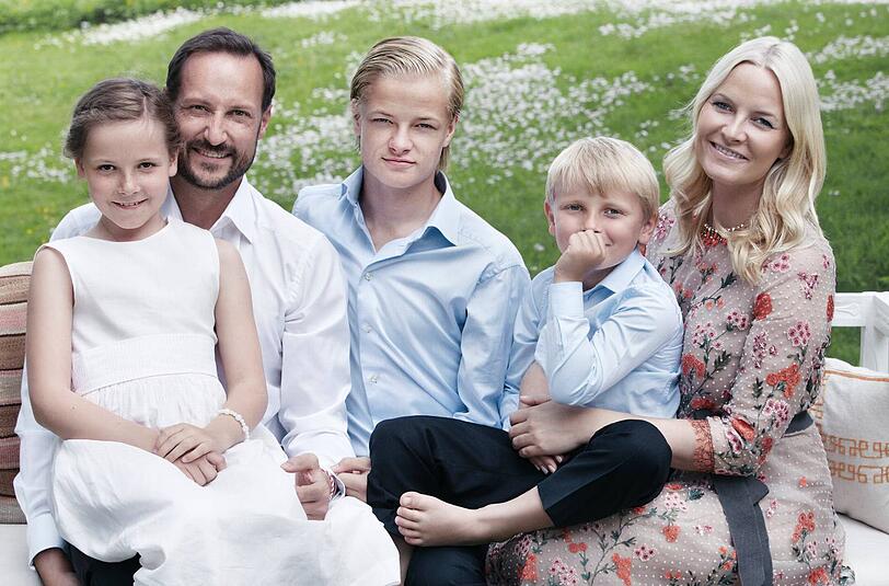 Platz fünf: Kronprinzessin Mette-Marit und Kronprinz Haakon von Norwegen (5 %)