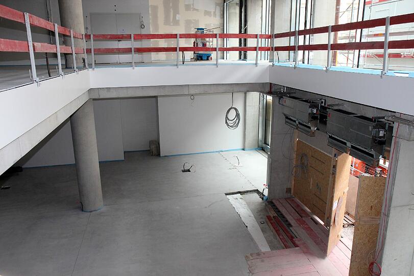 Weitere Bilder von der Baustelle.