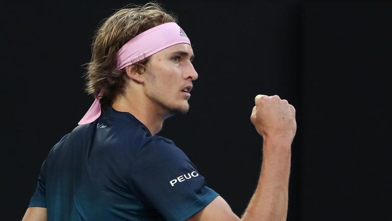 Alexander Zverev setzte sich in drei Sätzen durch. Alexander Zverev setzte sich in drei Sätzen durch.