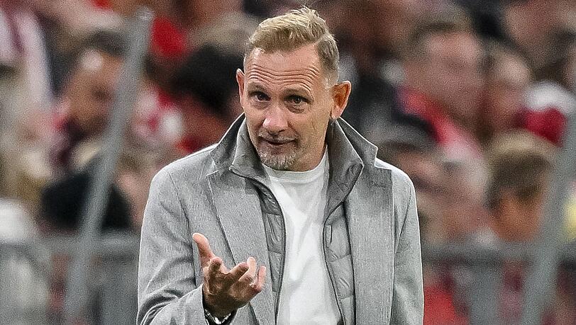 Union-Trainer Mauro Lustrinelli verließ die Arena enttäuscht. Union-Trainer Mauro Lustrinelli verließ die Arena enttäuscht.