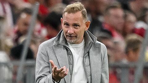 Union-Trainer Mauro Lustrinelli verlie&szlig; die Arena entt&auml;uscht.