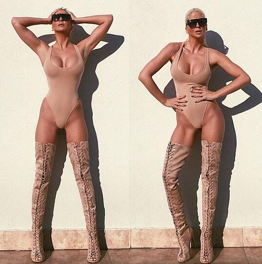 Die serbische Sängerin Jelena Karleusa behauptet, sie sei das Stil-Vorbild von Kim Kardashian