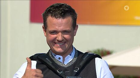 Noch hat Patrick Steindl "nicht ganz realisiert", wie er sagte, dass er der letzte Sommerhitk&ouml;nig von "Immer wieder sonntags" ist.